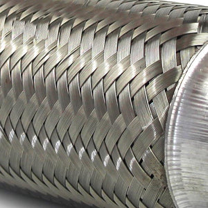 Exhaust Flexible Pipe Stainless with Interlock 2’’x6’’ 2’’x8’’ 3’’x6’’ 3’’x8’’