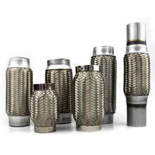 Load image into Gallery viewer, Exhaust Flexible Pipe Stainless Inner braid 2’’x4’’ 2.5’’x6’’ 3’’x8’’