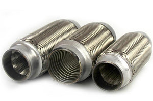 Exhaust Flexible Pipe Stainless Inner braid 2’’x4’’ 2.5’’x6’’ 3’’x8’’